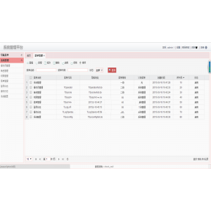 JAVA后台框架管理系统源码