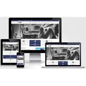 (自适应手机端)pbootcms汽车用品零件配件类网站模板 汽车维修服务网站源码