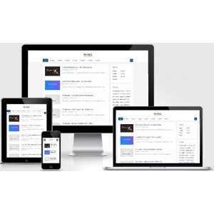 (自适应手机端)响应式SEO教程资讯类网站pbootcms模板 SEO博客优化网站源码